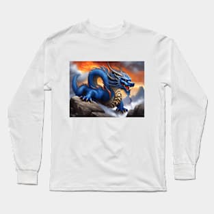 The Blue Dragon Long Sleeve T-Shirt